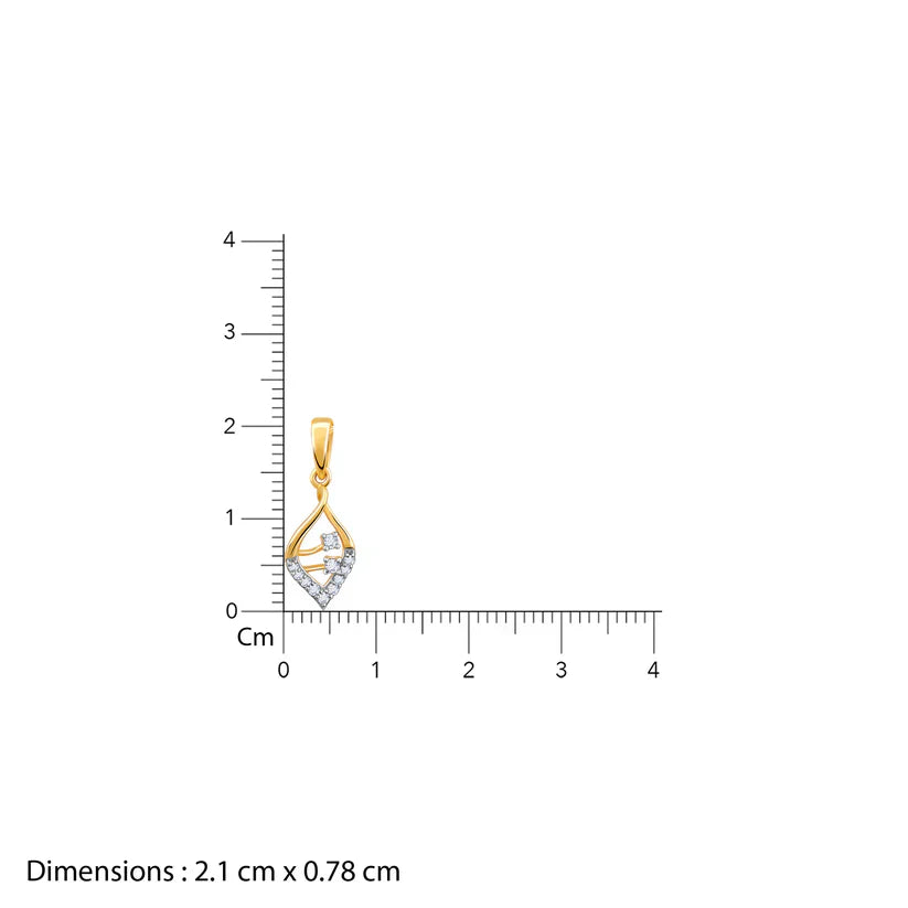 Rose Gold Celebration Pendant Necklace